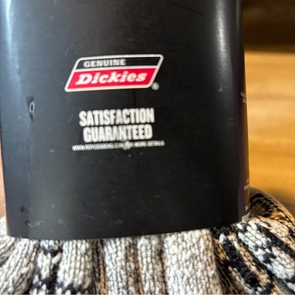 Men's Dickies Steel Toe Crew Performance Thermals Heavyweight Cotton 3 Pair Red - Picture 12 of 16